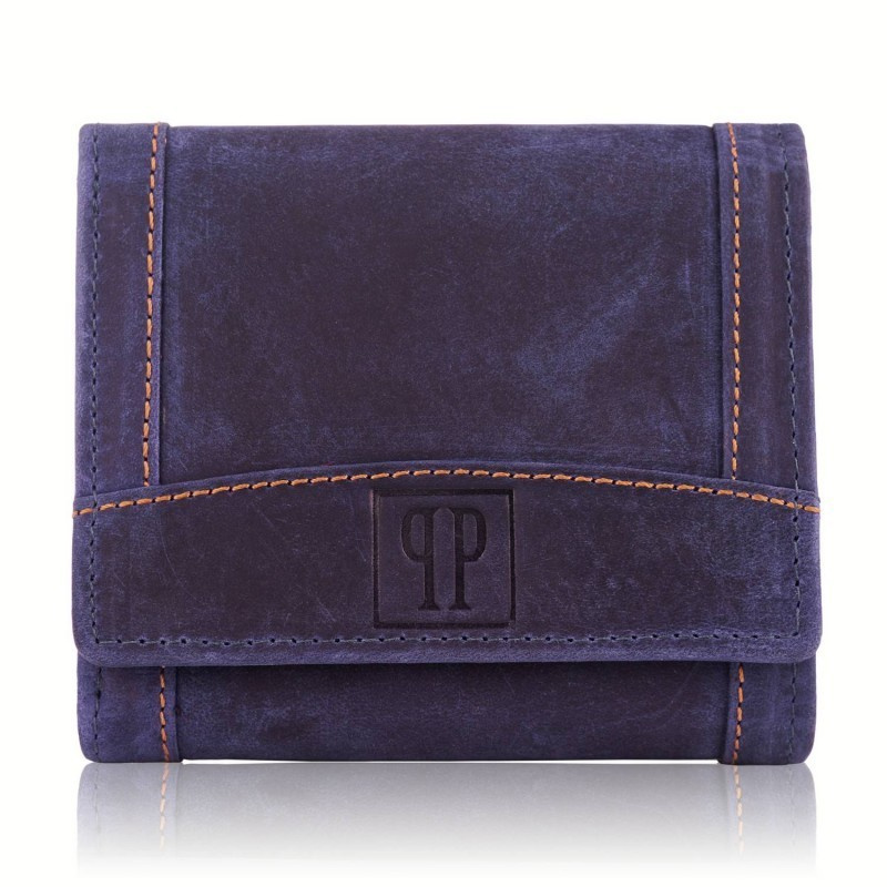Kožená dámska fialová peňaženka VIENNA
