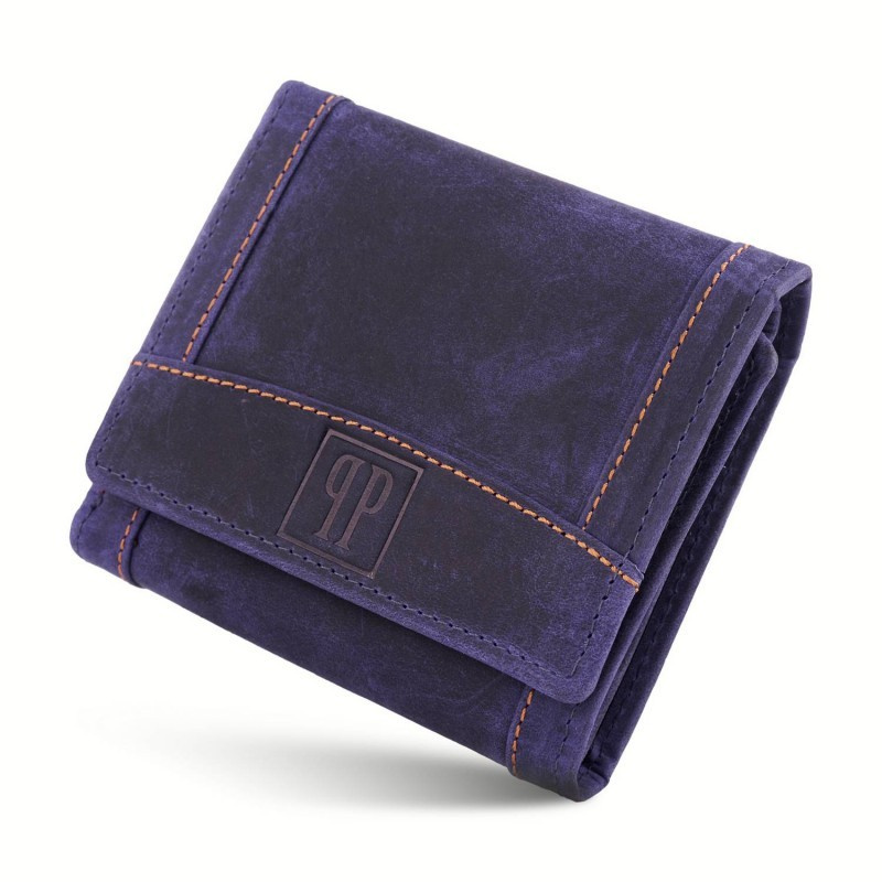 Kožená dámska fialová peňaženka VIENNA