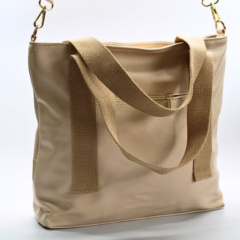 Dámska béžová kabelka Vittoria Lucca FRANCESCA