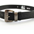 Čierny kožený pánsky opasok Magnum