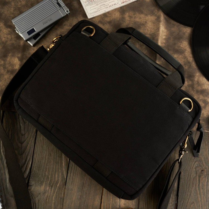 Taška na notebook čierna PAOLO PERUZZI