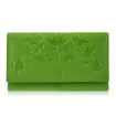 Kožená dámska zelená peňaženka RORY