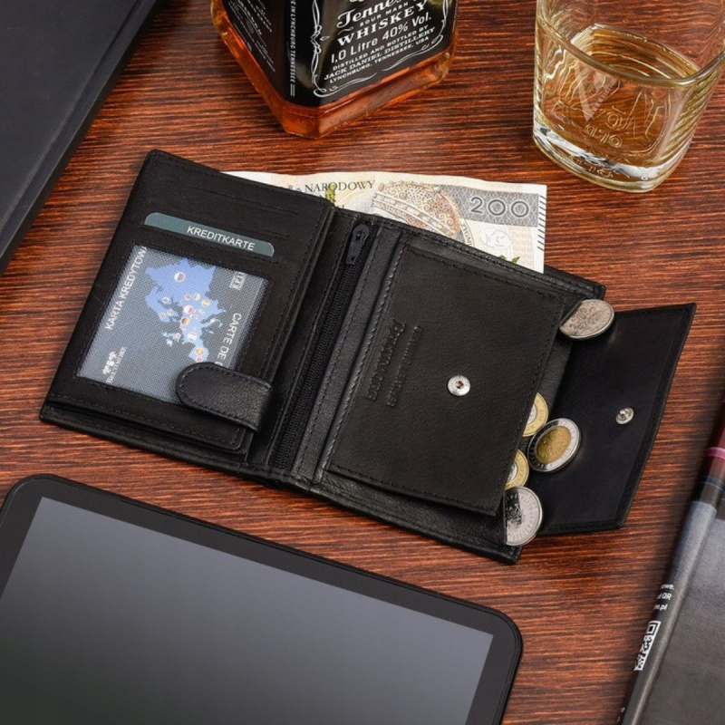 Pánska kožená peňaženka AURELIO