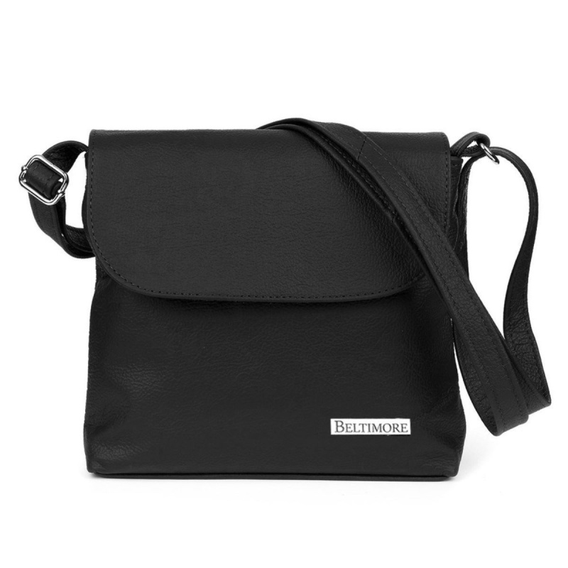 Malá kožená kabelka na rameno HENDY