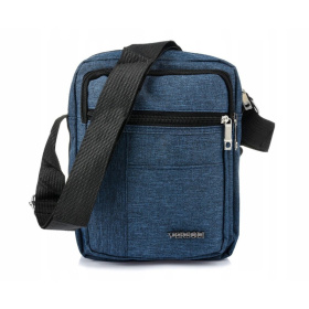 Modrá pánska crossbody taška Versoli