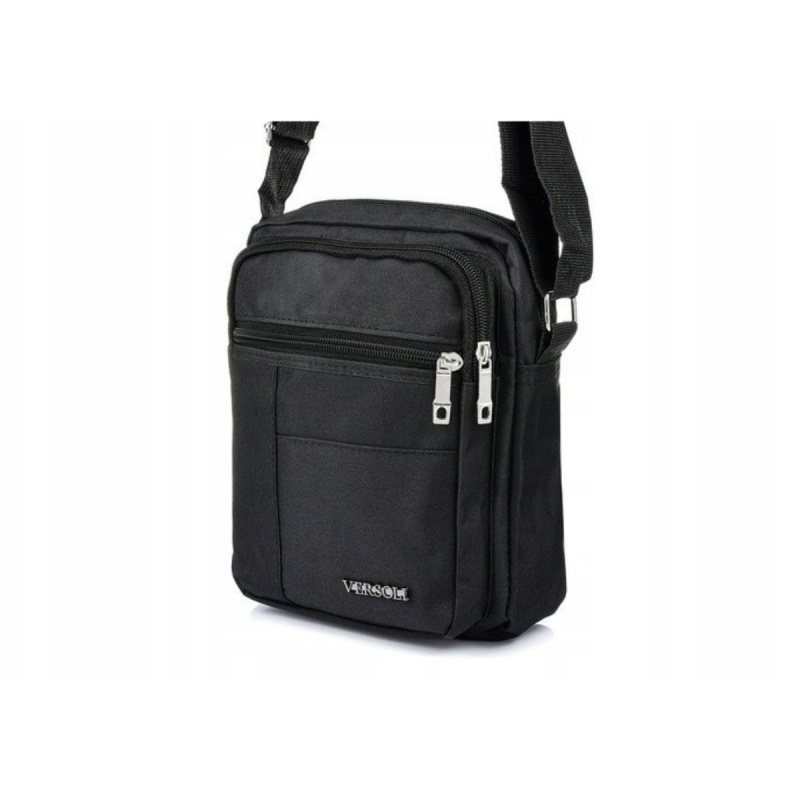 Čierna pánska crossbody taška Versoli