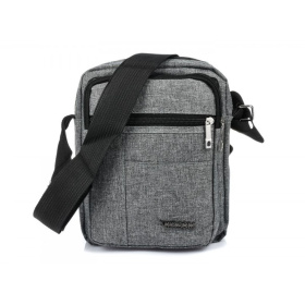 Šedá pánska crossbody taška Versoli