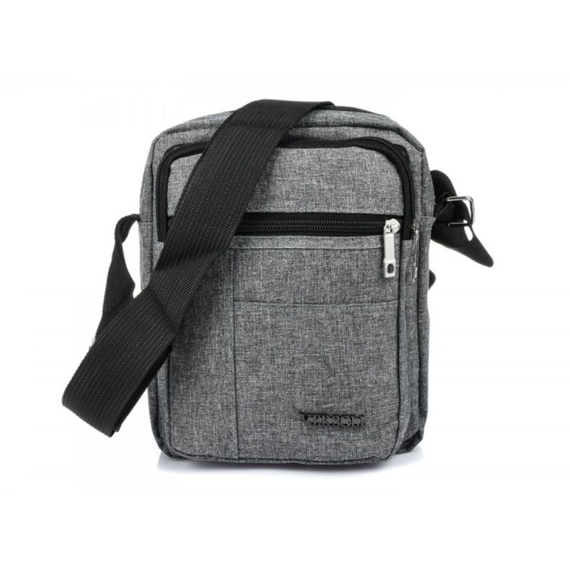Šedá pánska crossbody taška Versoli