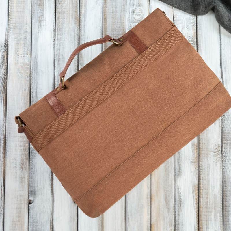 Pánska hnedá aktovka Paolo Peruzzi "MELVIN"