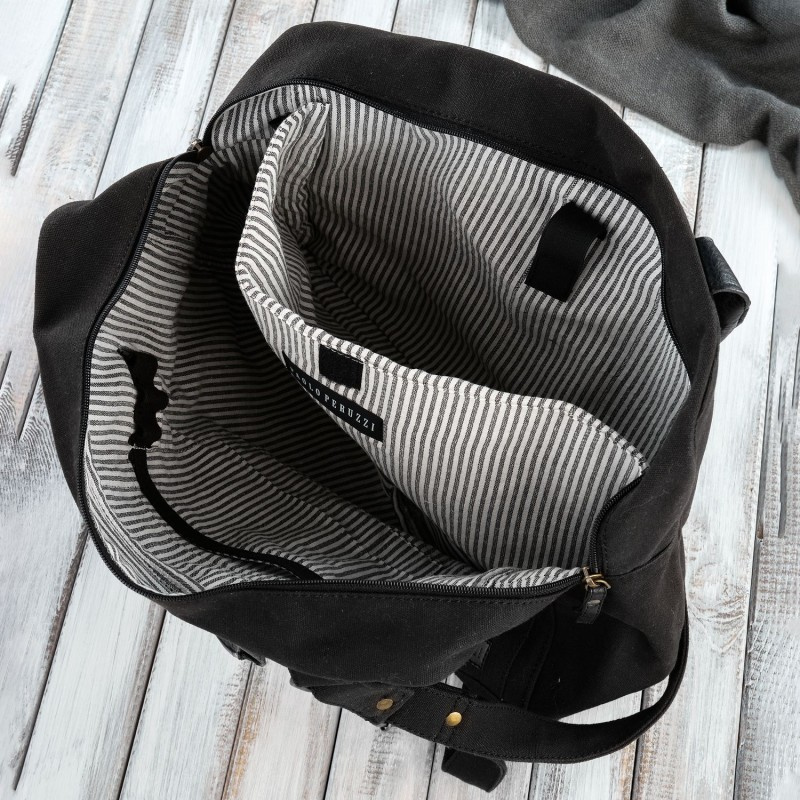 Pánska čierna taška na notebook Paolo Peruzzi "MANUEL"