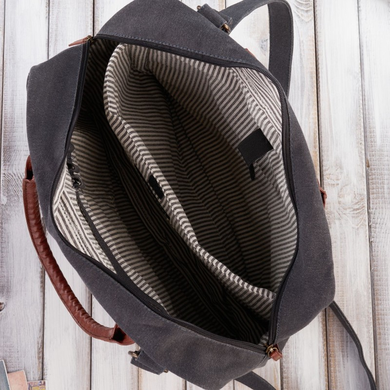 Pánska čierno-hnedá taška na notebook Paolo Peruzzi "MANUEL"