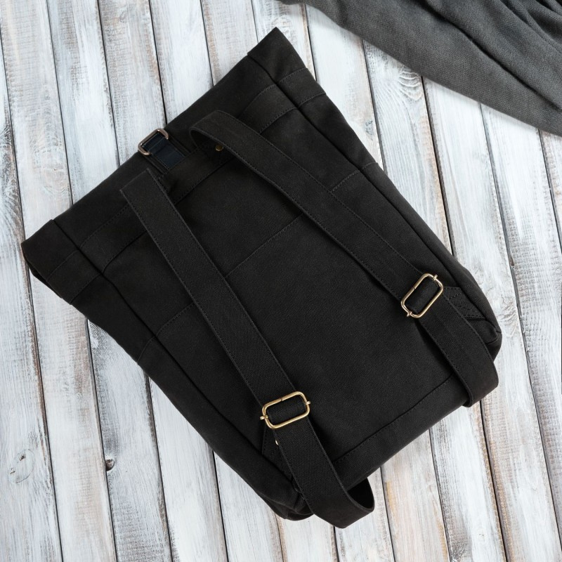 Pánsky čierny batoh Paolo Peruzzi "MAURICIO"