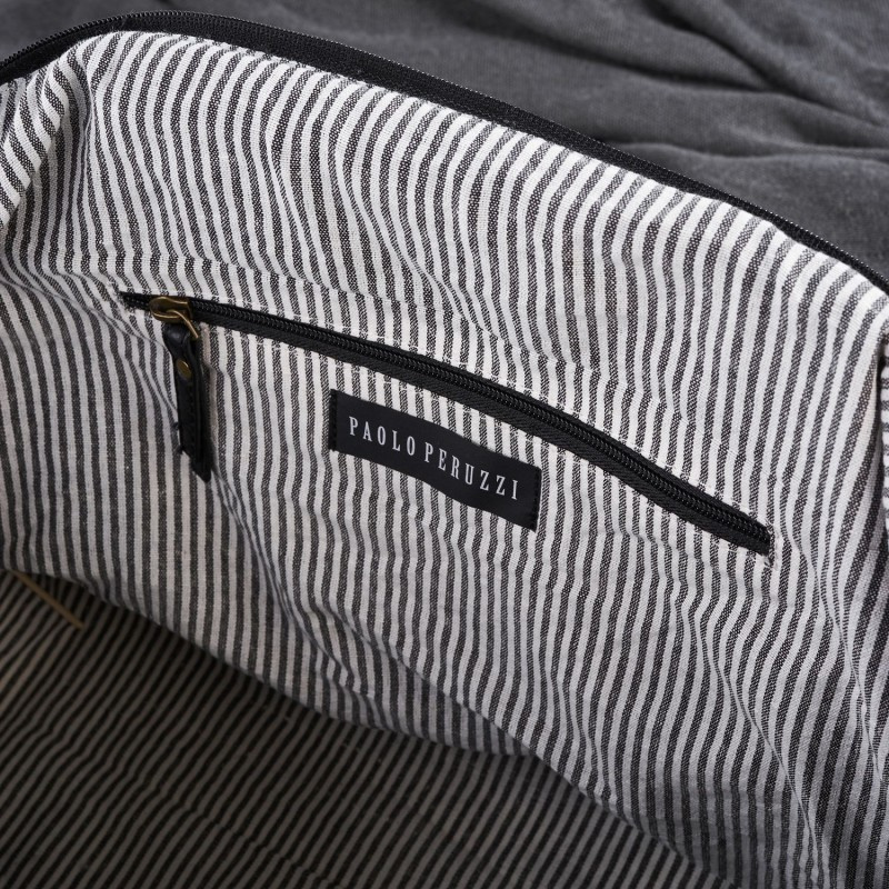 Pánska čierna taška Paolo Peruzzi "HOLDEN"