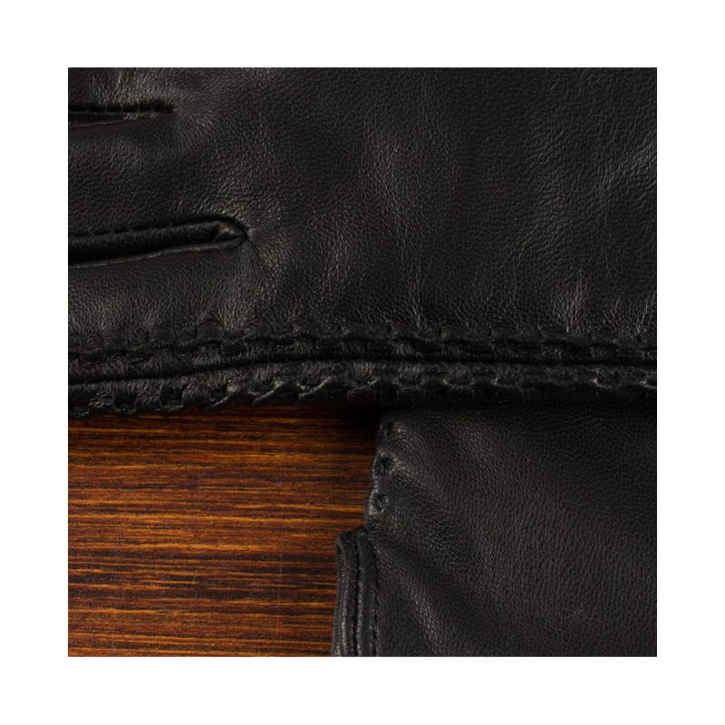 Kožené dámske čierne rukavice MAREN