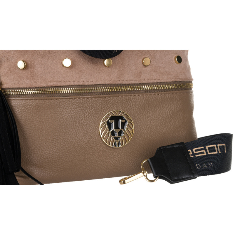 Dámska béžová kabelka DOLORES