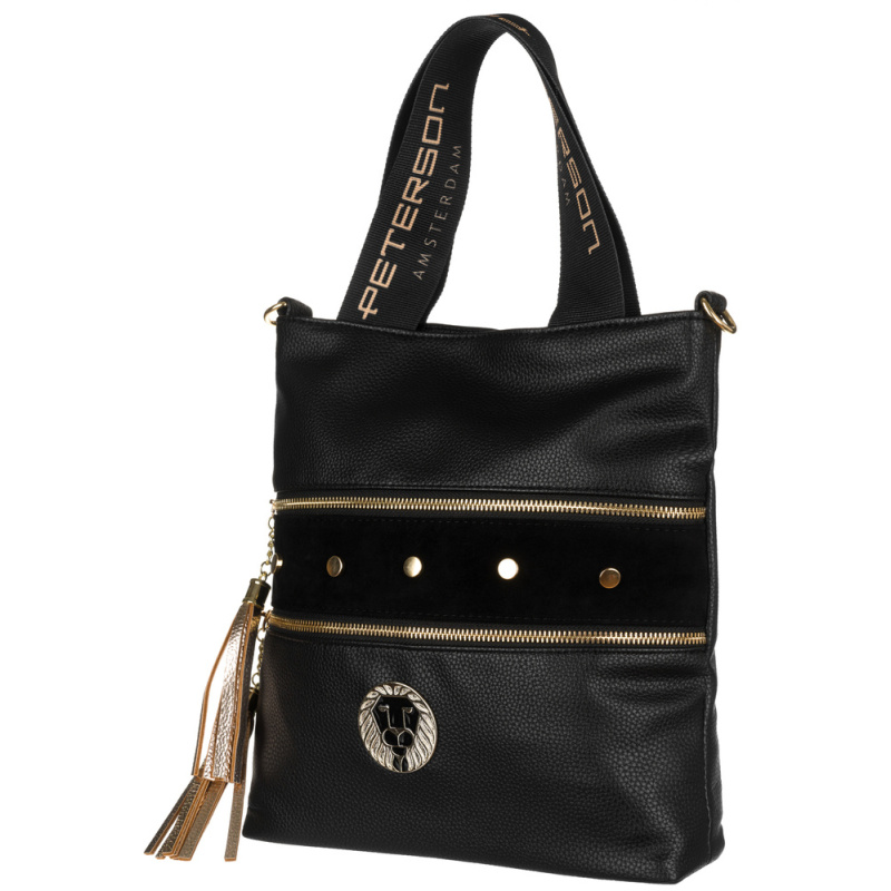 Dámska čierna kabelka DOLORES