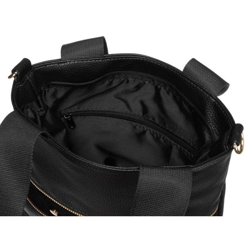 Dámska čierna kabelka DOLORES