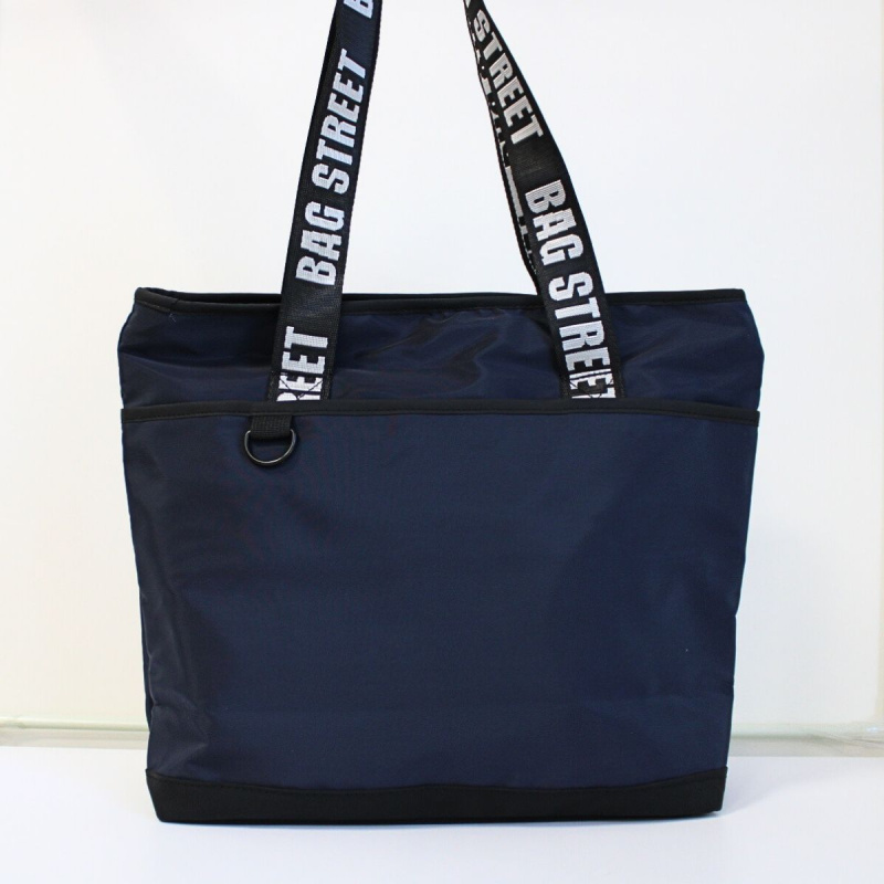 Dámska tmavomodrá shopper taška BAG STREET