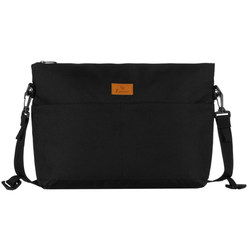 Dámska veľká čierna taška na rameno, cez plece, cez telo (crossbody) / na kočík