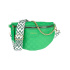 Dámska zelená crossbody kabelka (ľadvinka)