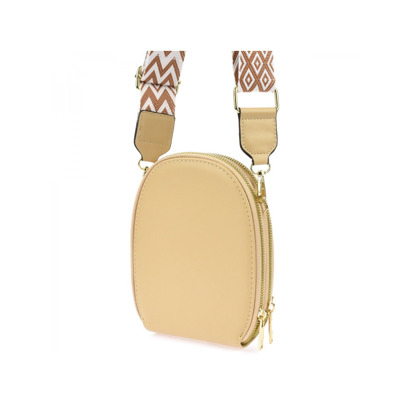 Dámska béžová kabelka ADONIA