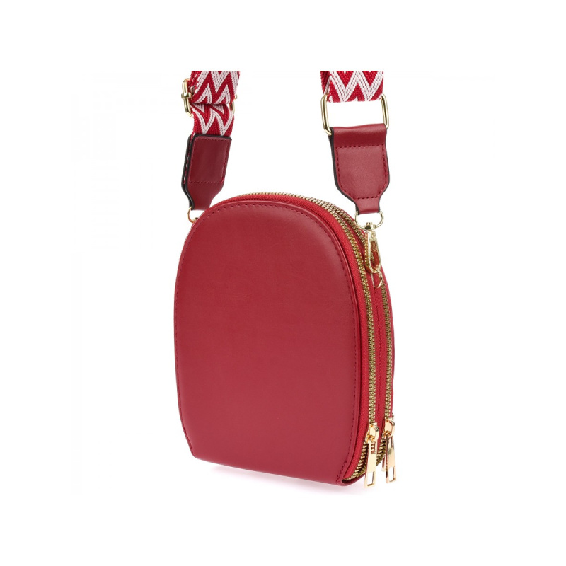 Dámska bordová kabelka ADONIA