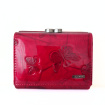 Dámska kožená červená peňaženka DEANA
