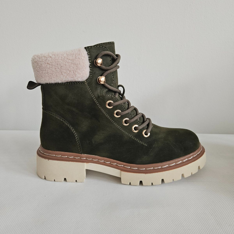 Zelené dámske workery TINA