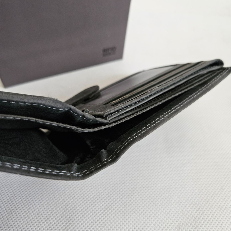 Pánska kožená peňaženka KORKE NERO-01