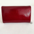 Dámska červená kožená peňaženka ZAFIRA