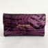 Dámska kožená fialová peňaženka DARA