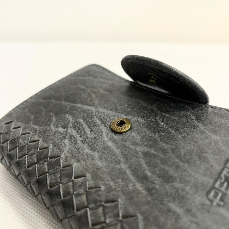 Kožená dámska sivočierna peňaženka MARIBEL