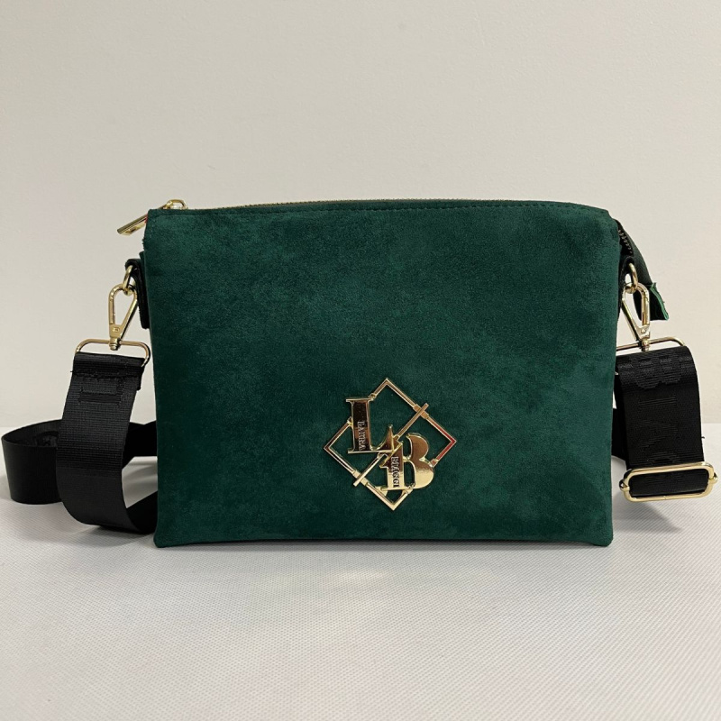 Dámska tmavozelená kabelka ALESSANDRA