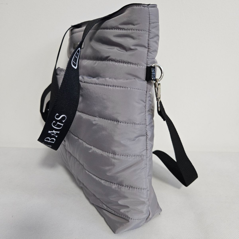 Sivá dámska kabelka CYNTHIA