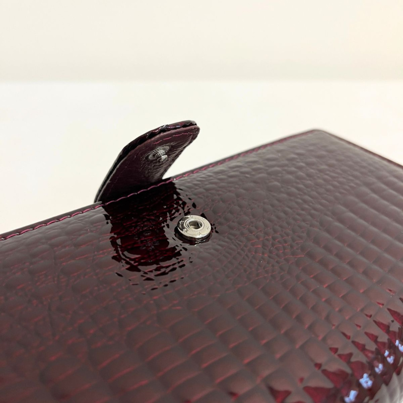 Kožená dámska bordová peňaženka NISSA