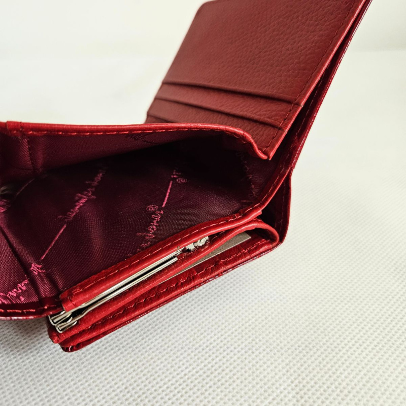 Peňaženka so štruktúrou hadej kože SIMA