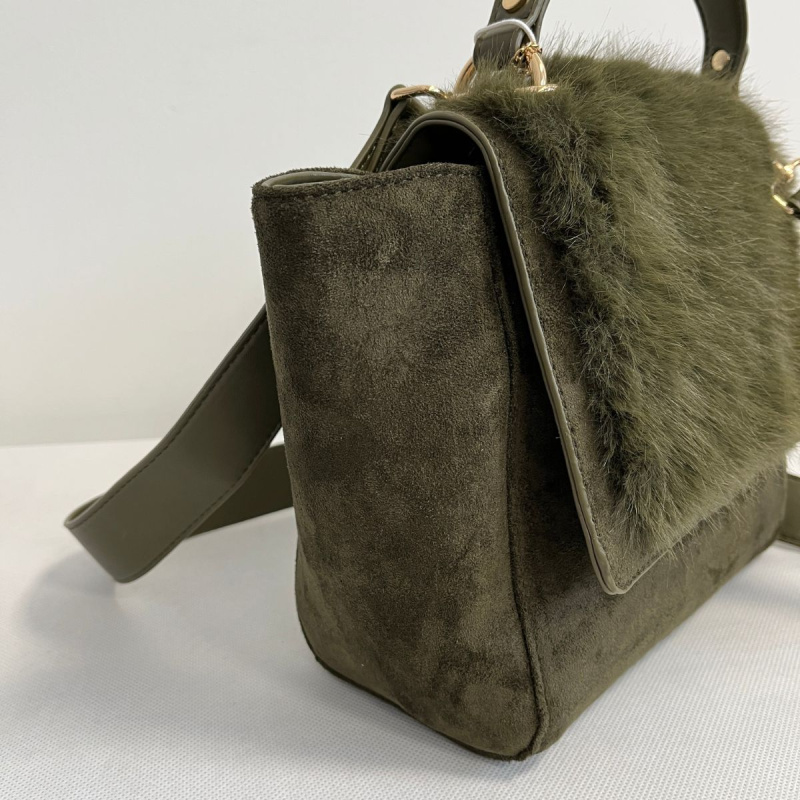 Zelená kabelka do ruky LUNA