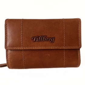 Dámska kožená peňaženka žltohnedá