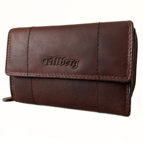 Dámska kožená peňaženka koňaková