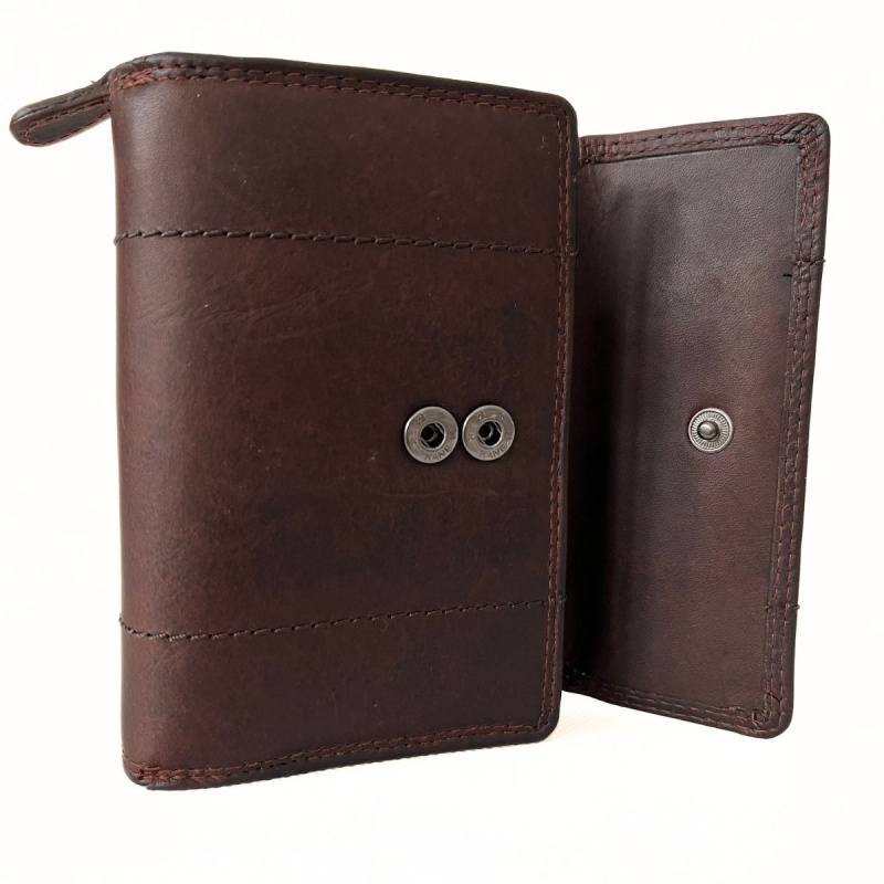 Dámska kožená peňaženka koňaková Tania