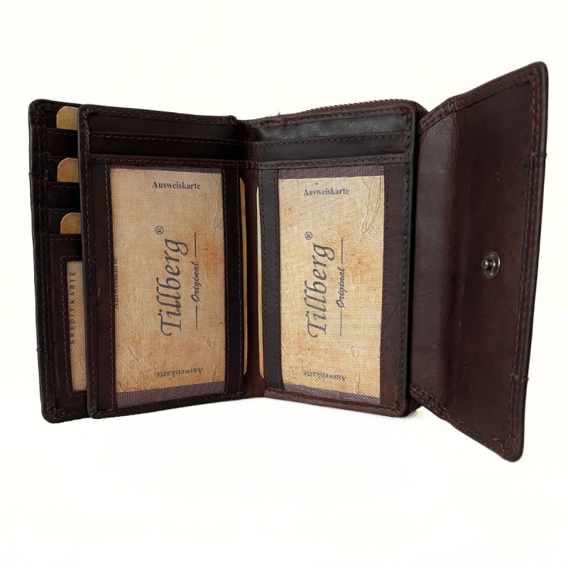 Dámska kožená peňaženka koňaková Tania