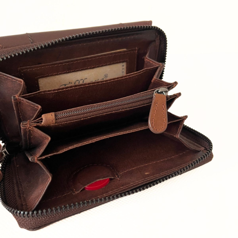 Dámska kožená peňaženka koňaková Tania