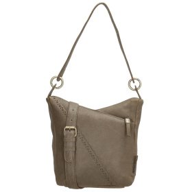 Dámska kožená kabelka olivová