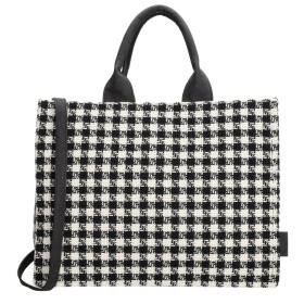 Dámska kabelka čierno-biela