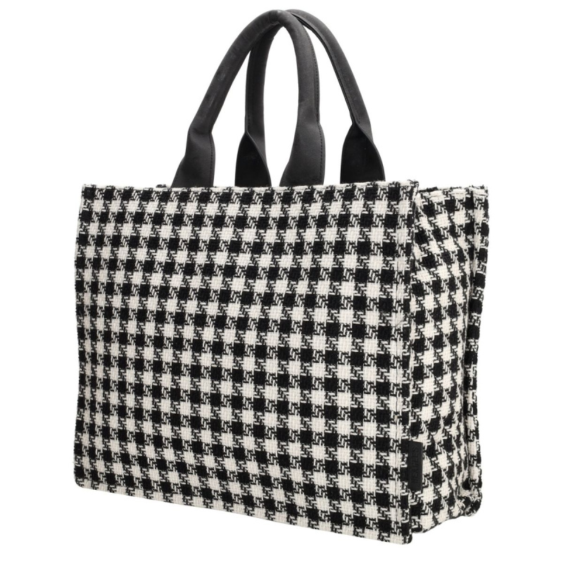 Dámska kabelka čierno-biela Annella