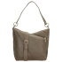 Dámska kožená kabelka olivová