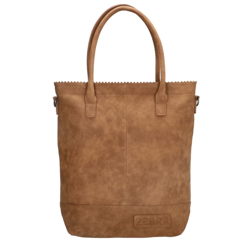 Dámska kabelka na rameno camel Devona