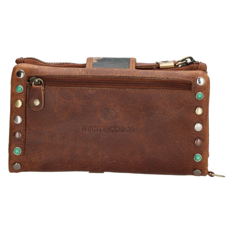 Dámska kožená peňaženka koňaková Berget