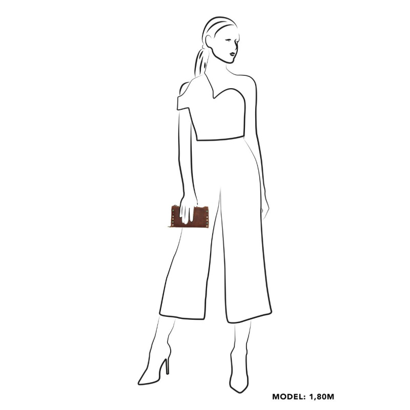 Dámska kožená peňaženka koňaková Berget