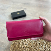 Dámska kožená peňaženka ružová ALETTA